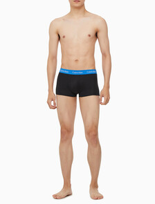 Buy 남성 코튼 스트레치 로우 라이즈 드로즈 5PK in color BLACK