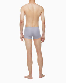 Buy 남성 CK 블랙 코튼 싱글 트렁크 in color DAPPLE GREY