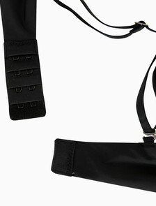 Buy 여성 미니멀리스트 AF 와이어프리 푸쉬업 in color BLACK