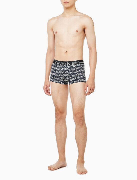 남성 뉴 사인 로고 로우 라이즈 트렁크