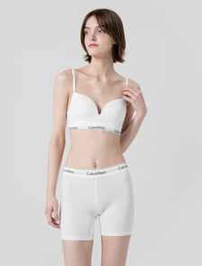 Buy 여성 모던코튼 AF 푸쉬업 브라 in color WHITE