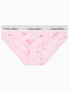 Buy 여성 아이콘 코튼 모달 AF 비키니 in color Pink Print