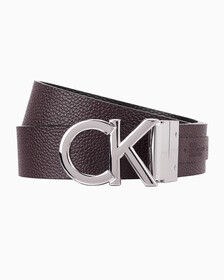 Buy 남성 CKJ 모노그램 35MM 양면 벨트 in color BLACK/BROWN