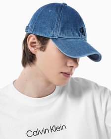Buy 남녀공용 CKJ 데님 볼캡 in color DENIM