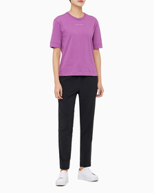 Buy 여성 릴렉스 핏 에센셜 반팔 티셔츠 in color AMETHYST