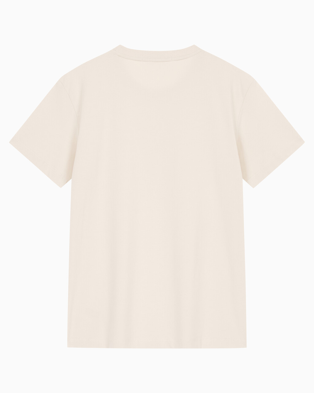 Buy 남성 레귤러핏 인스티튜셔널 로고 스트레치 반팔 티셔츠 in color CLASSIC BEIGE