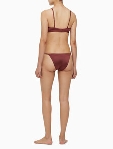 Buy 여성 폼투바디 러스터 하이레그 탕가 in color DARK BROWN