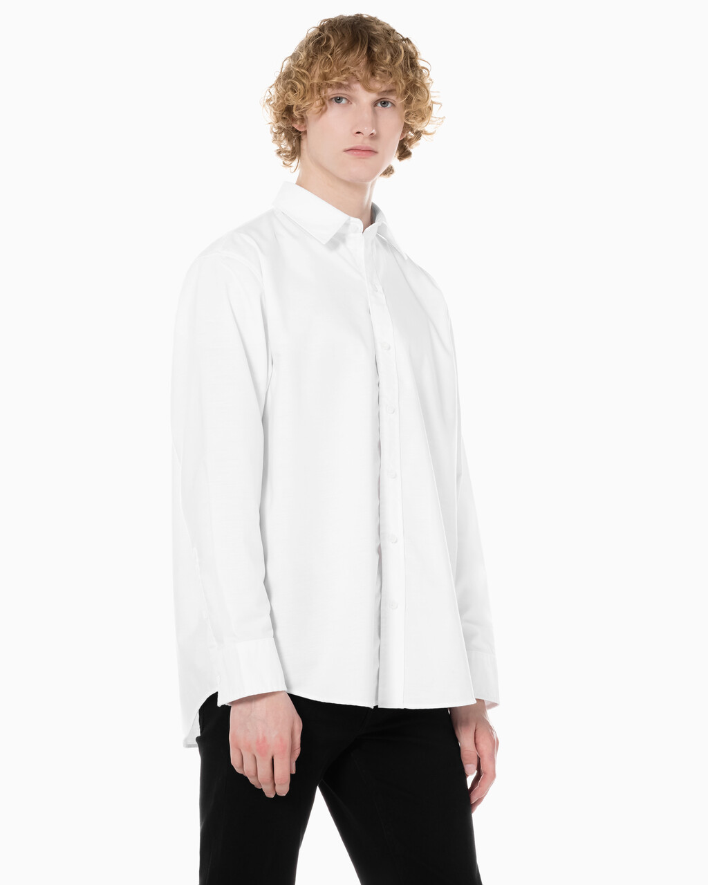 Buy 남성 릴렉스핏 그래픽 셔츠 in color BRIGHT WHITE
