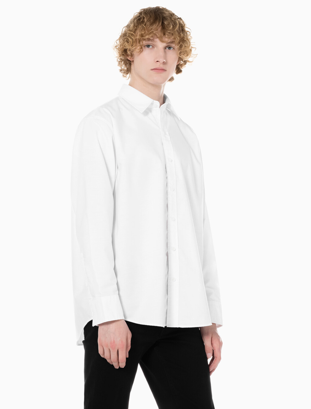 Buy 남성 릴렉스핏 그래픽 셔츠 in color BRIGHT WHITE