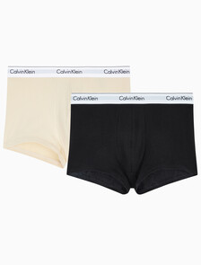 Buy 남성 모던코튼 스트레치 드로즈 2PK in color BLACK/STONE