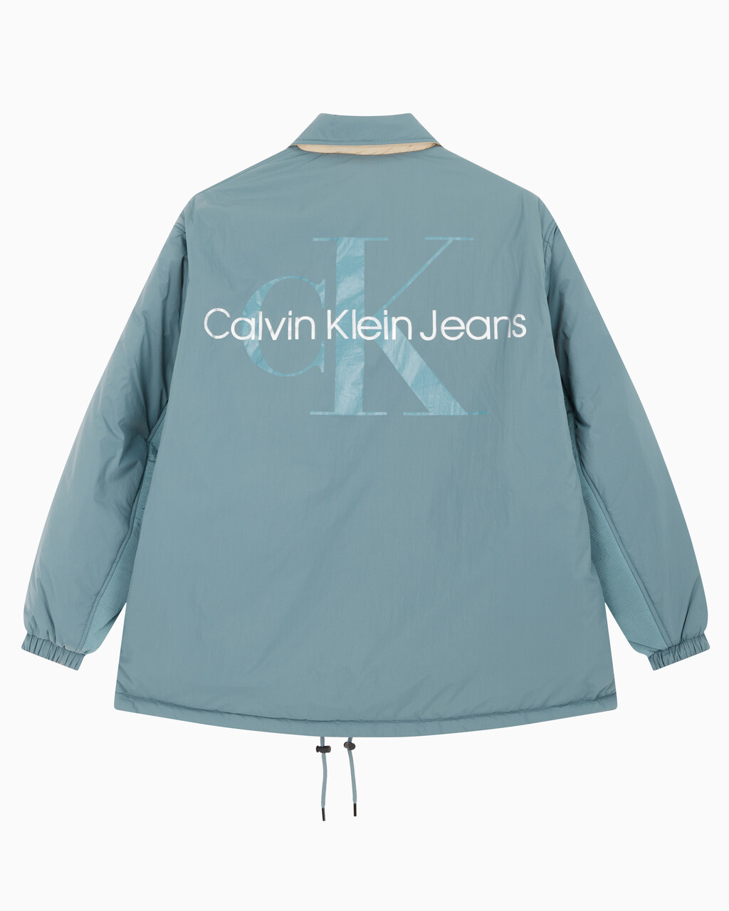 Buy 남성 리버서블 모노그램 로고 숏 코트 스케이터 자켓 in color GOBLIN BLUE
