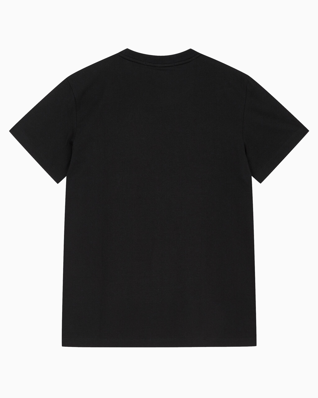 Buy 남성 레귤러핏 인스티튜셔널 로고 스트레치 반팔 티셔츠 in color CK BLACK