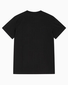Buy 남성 레귤러핏 인스티튜셔널 로고 스트레치 반팔 티셔츠 in color CK BLACK
