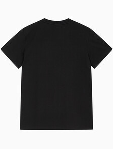 Buy 남성 레귤러핏 인스티튜셔널 로고 스트레치 반팔 티셔츠  in color CK BLACK