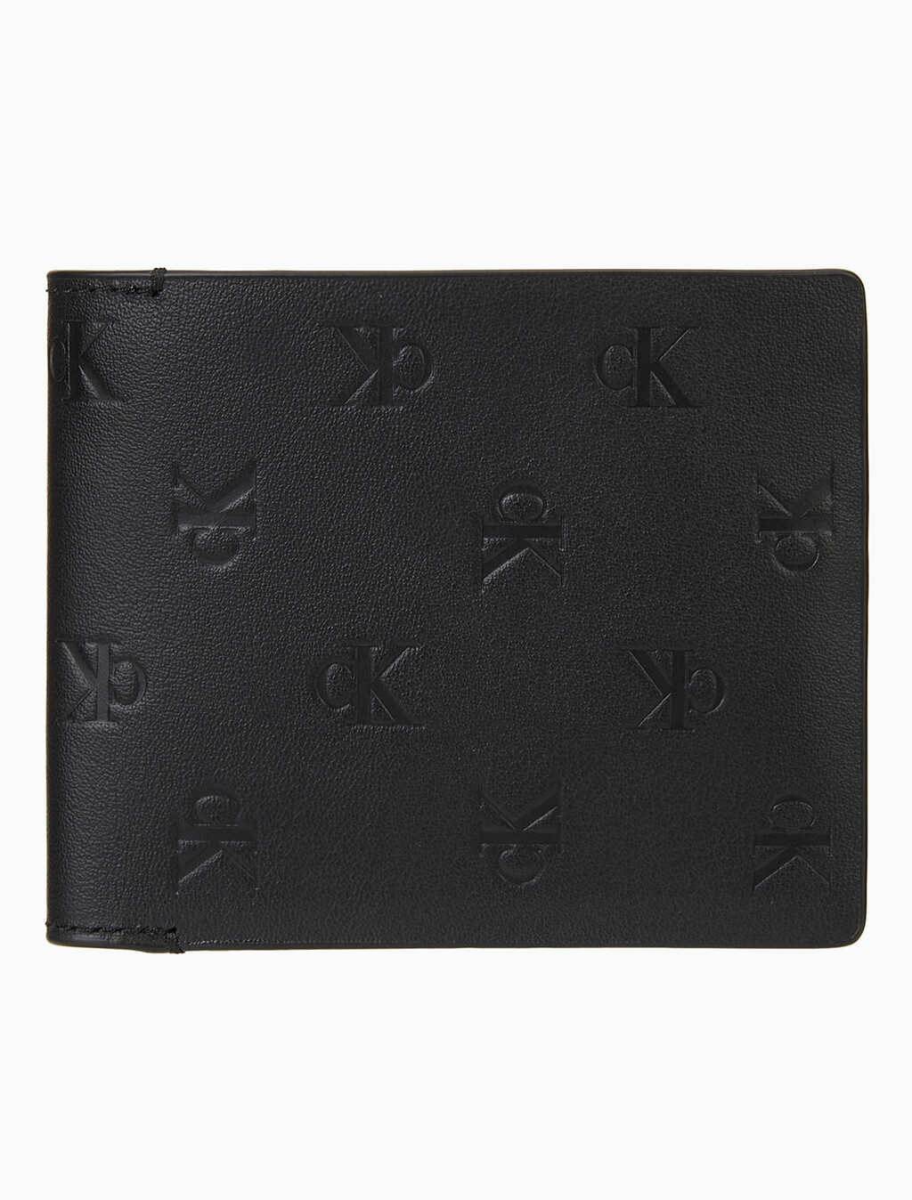 Buy 남성 CKJ AOP 빌폴드 지갑 in color BLACK