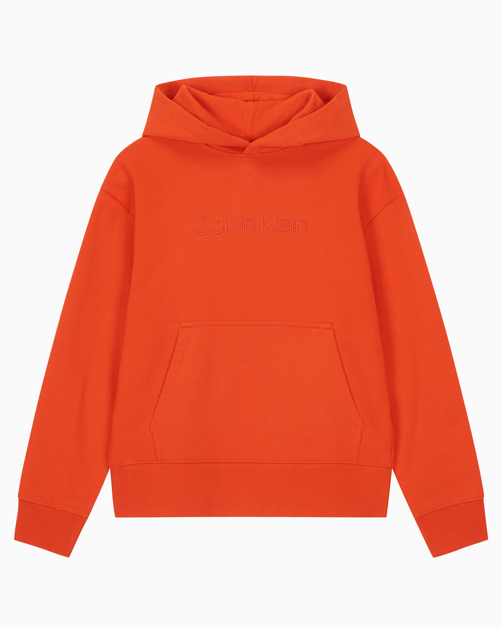 Buy 여성 릴렉스핏 스탠다드 로고 후디 in color BRONZED ORANGE