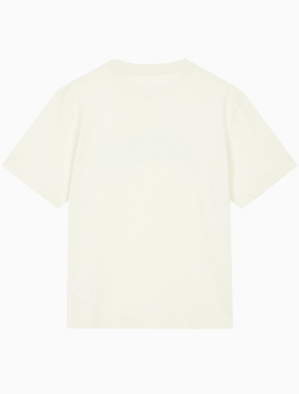 Buy 여성 박시 캘빈클라인 바시티 반팔 티셔츠 in color TOFU