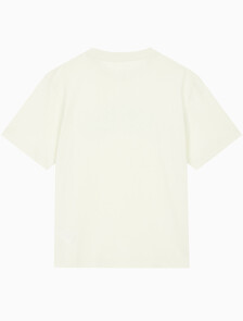 Buy 여성 박시 캘빈클라인 바시티 반팔 티셔츠 in color TOFU