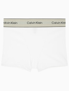 Buy 여성 헤리티지 코튼 박서 브리프 in color WHITE