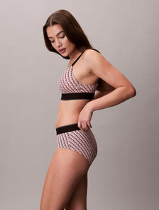 Buy 여성 CK 그래픽 AF 브라렛 in color Pink Print