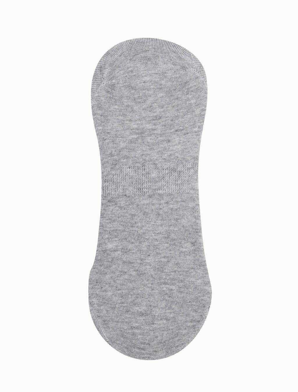 Buy 남성 콤드 코튼 로우컷 라이너 삭스 (화이트 1 PAIR) in color GREY HTR