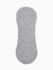 Buy 남성 콤드 코튼 로우컷 라이너 삭스 (화이트 1 PAIR) in color GREY HTR
