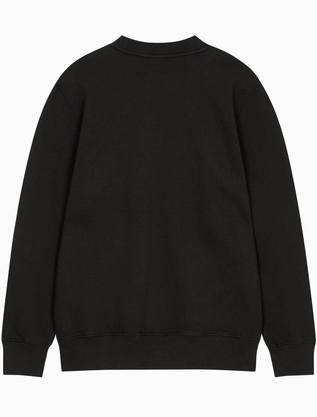 Buy 남성 셔닐 모노로고 기모 스웻셔츠 in color CK BLACK