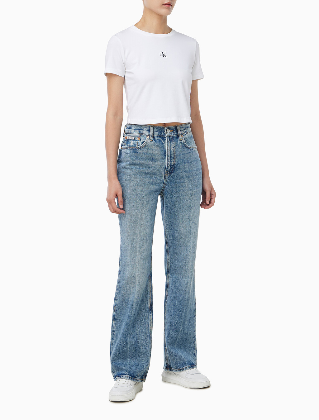 Buy 여성 스트레이트 부츠 빈티지 로드 in color Light blue