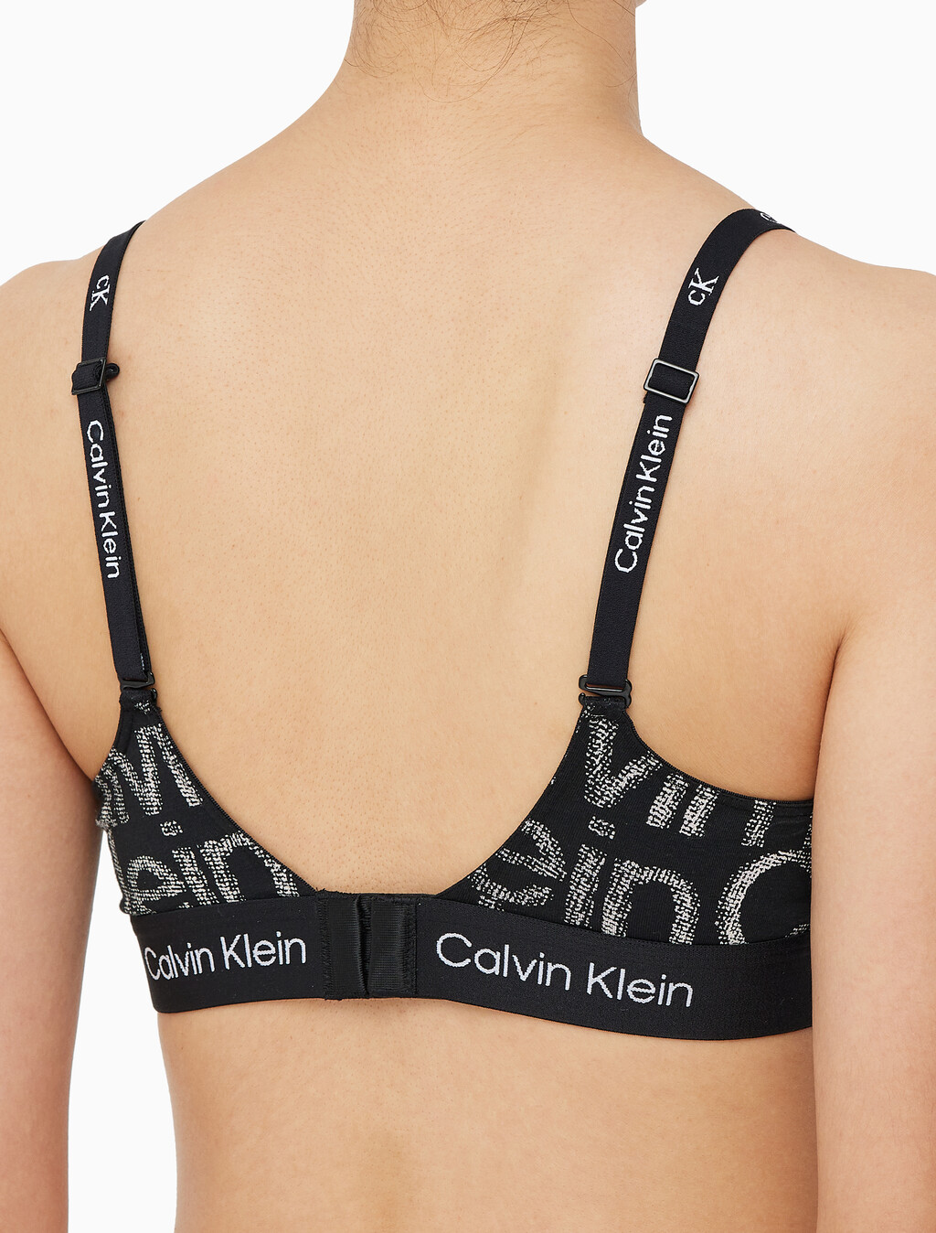 Buy 여성 1996 코튼 AF 라이틀리 라인드 브라렛 in color LOGO BLACK