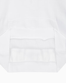 Buy 남성 롱슬리브 아카이브 플리스 후디 in color BRILLIANT WHITE