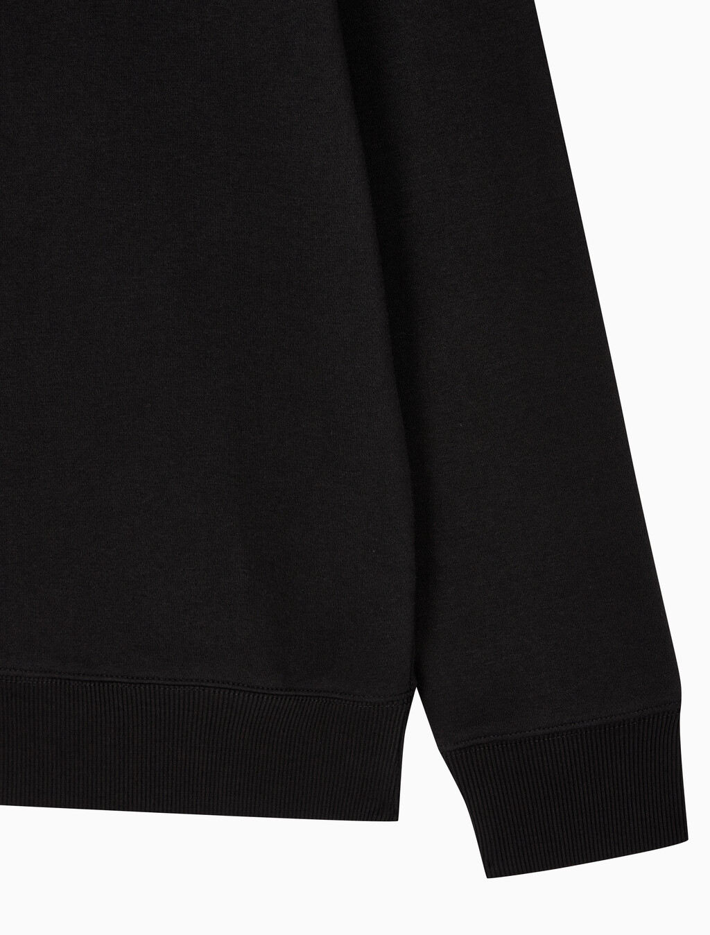 Buy 남성 레귤러핏 인스티튜셔널 로고 기모 스웻셔츠 in color CK BLACK