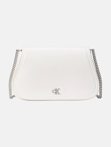 Buy 여성 하드웨어 모노그램 미디움 체인 지갑 in color White Alyssum