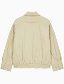 Buy 여성 코튼 보머 자켓 in color PALE KHAKI