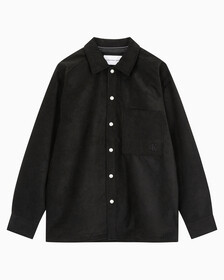 Buy 남성 코듀로이 셔츠 퀼티드 자켓 in color CK BLACK
