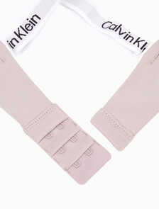 Buy 여성 테일러드 로고 푸쉬업 플런지 브라 in color GRAY ROSE