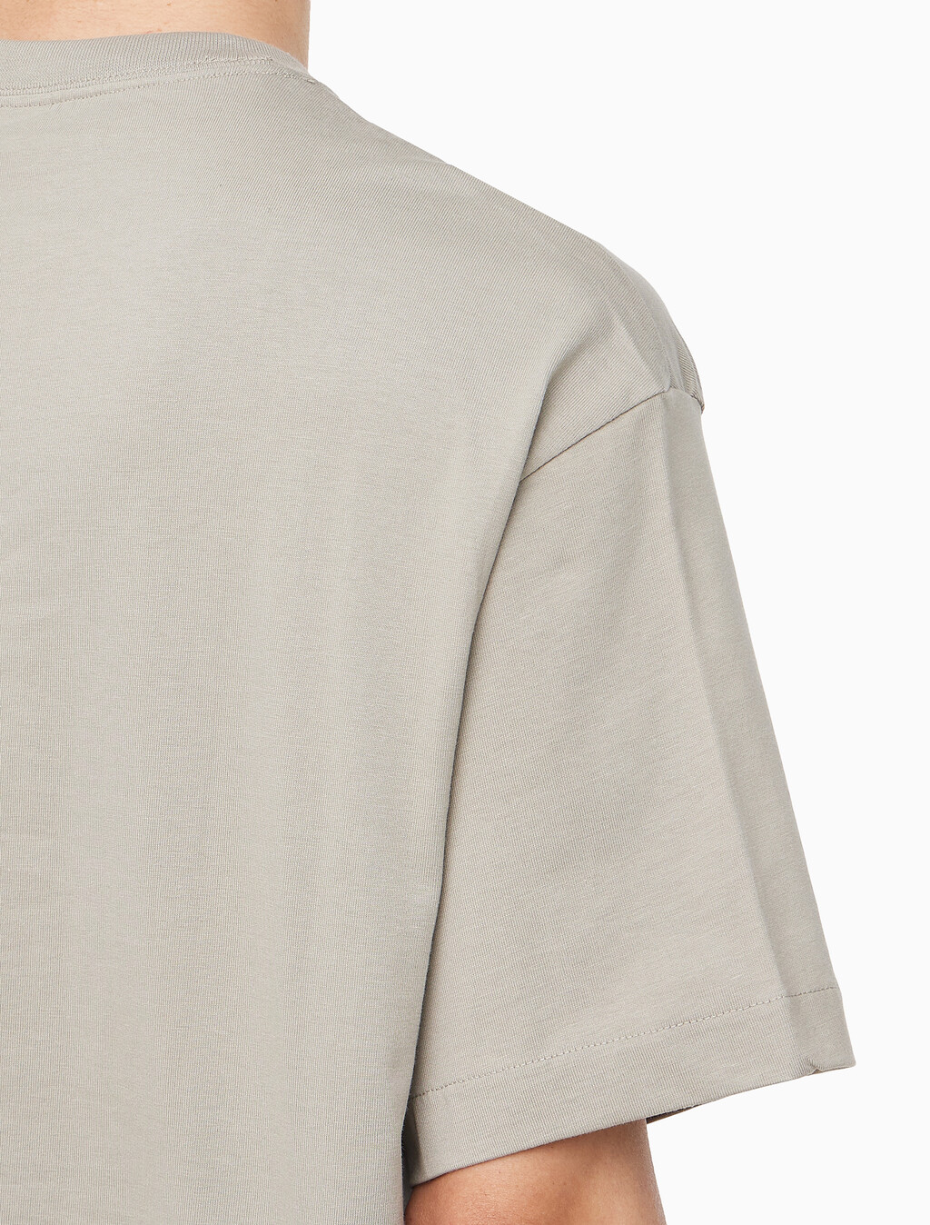 Buy 남성 릴렉스핏 헤비 코튼 크루넥 반팔 티셔츠  in color VINTAGE KHAKI