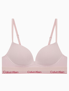 Buy 여성 아이콘 코튼 모달 AF 푸쉬업 브라 in color Pink