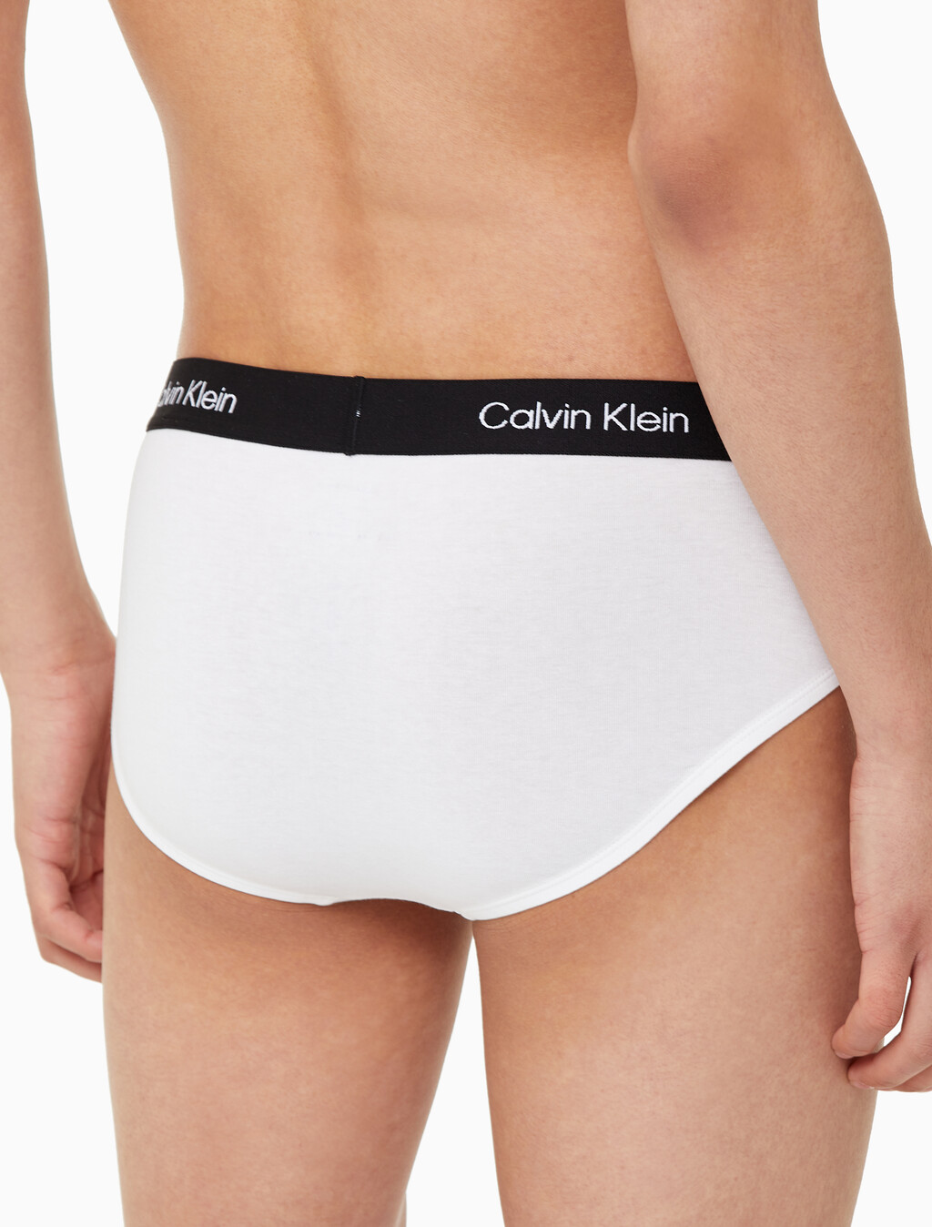 Buy 남성 1996 코튼 힙브리프 in color WHITE