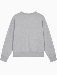 Buy 여성 아카이브 로고 프렌치테리 릴렉스핏 스웻셔츠 in color HEROIC GREY HEATHER