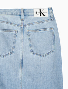 Buy 여성 맥시 데님 스커트 in color CHALKY BLUE