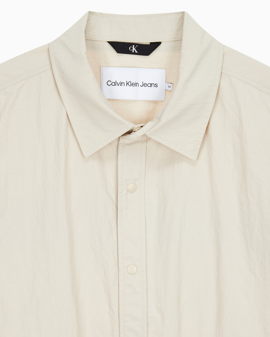 Buy 남성 유틸리티 오버핏 반팔 셔츠 in color CLASSIC BEIGE