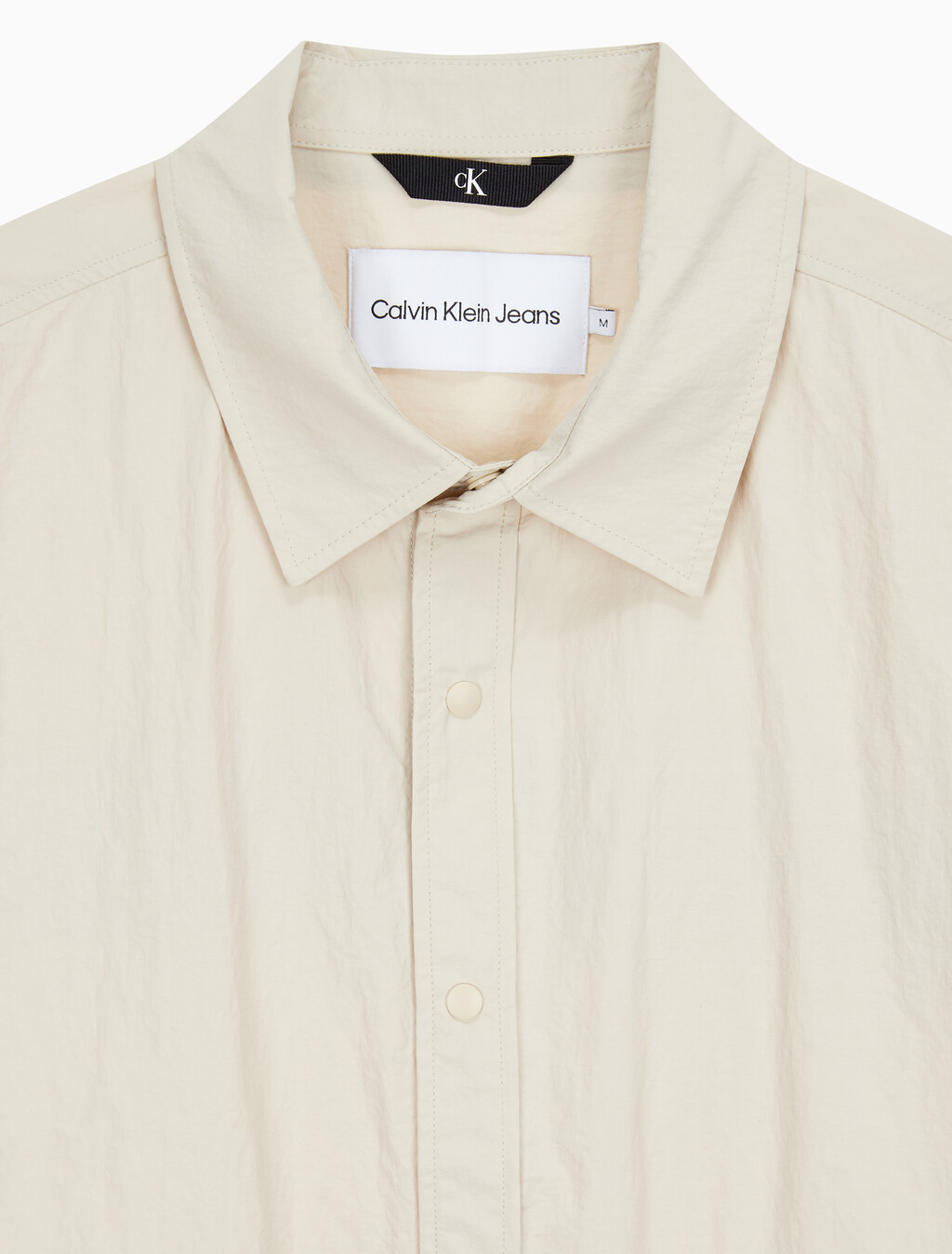 Buy 남성 유틸리티 오버핏 반팔 셔츠 in color CLASSIC BEIGE