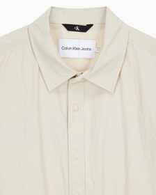 Buy 남성 유틸리티 오버핏 반팔 셔츠 in color CLASSIC BEIGE