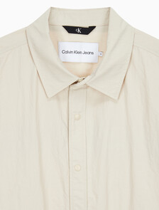 Buy 남성 유틸리티 오버핏 반팔 셔츠 in color CLASSIC BEIGE