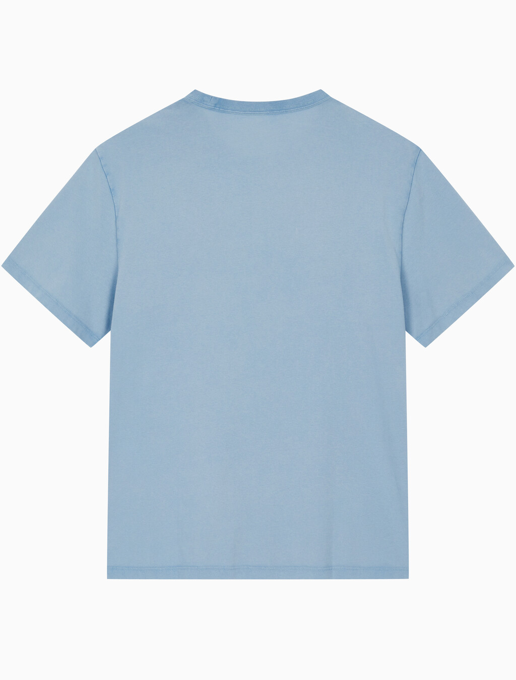 Buy 남성 레귤러핏 그래픽 워시 반팔 티셔츠 in color BLUE