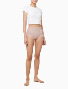 Buy 여성 스테이-풋 스트레치 마이크로 브리프 in color CEDAR