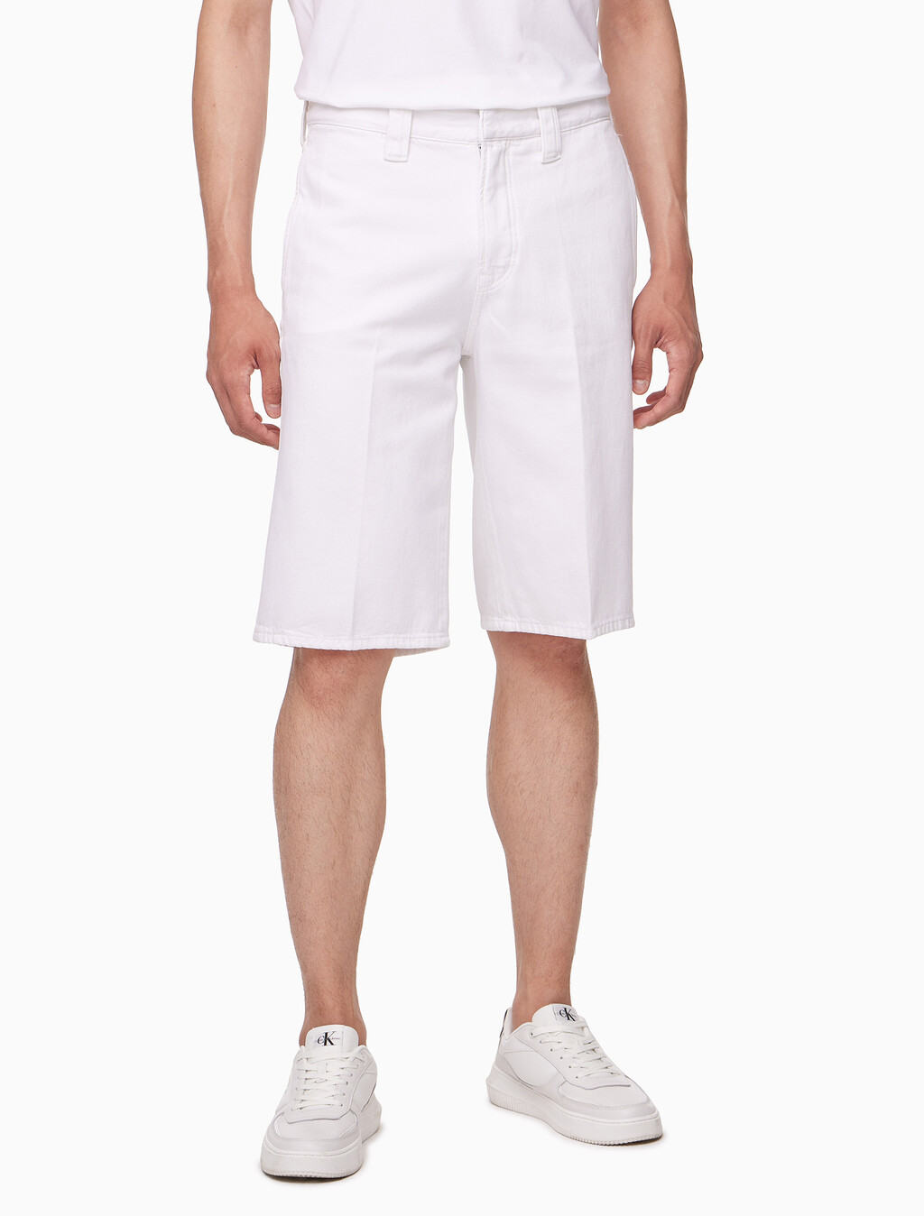 Buy 남성 루즈핏 트라우저 쇼츠 in color CHALKY BLUE