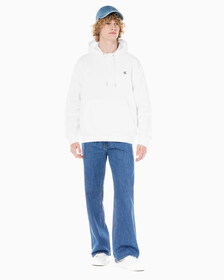 Buy 남성 90's 루즈핏 미드블루 데님 in color MID BLUE BACK EMBRO