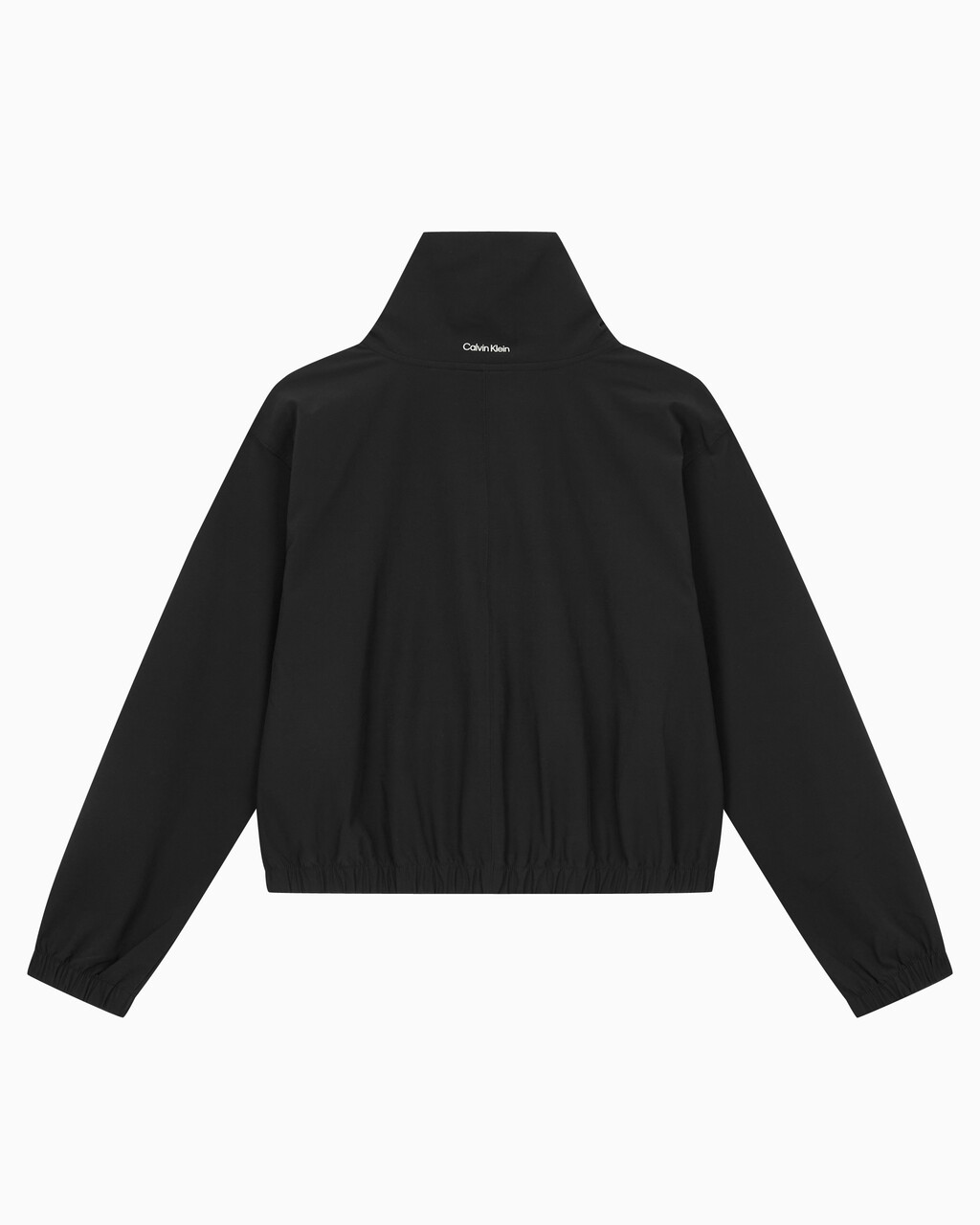 Buy 여성 리플렉티브 로고 레귤러 핏 윈드브레이커 in color BLACK