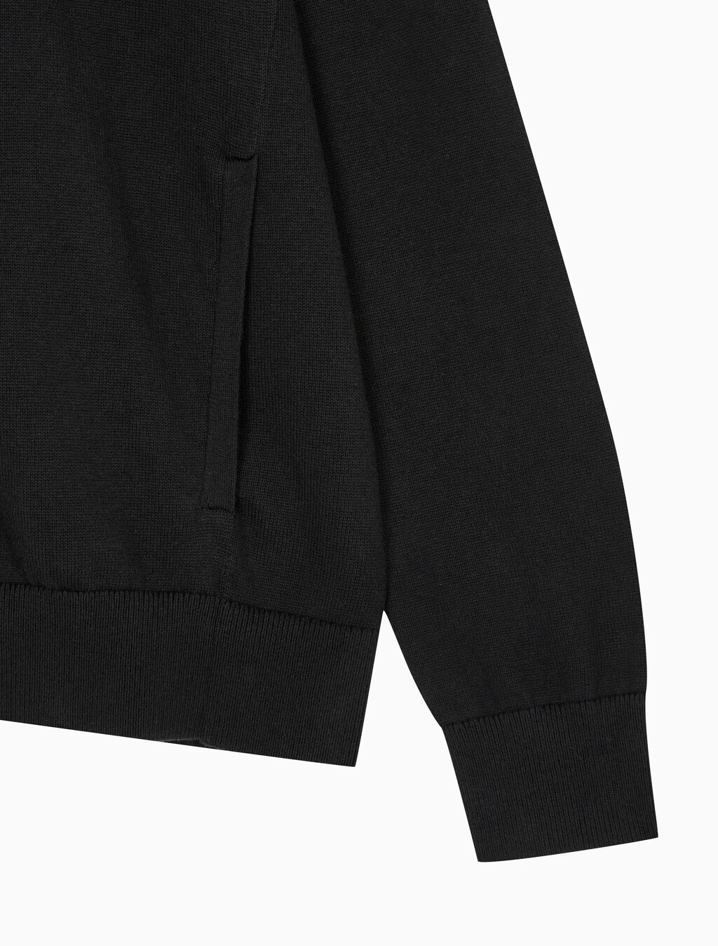 Buy 남성 에센셜 스웨터 가디건 in color CK BLACK